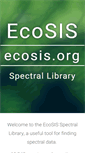 Mobile Screenshot of ecosis.org