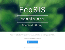 Tablet Screenshot of ecosis.org